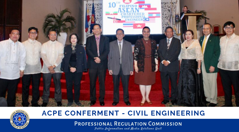 Prc Holds The 10th Asean Chartered Professional Engineer Acpe Conferment Ceremony 3841